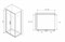 ABBER Душевой уголок  Sonnenstrand AG04100C-S100, размер 100x100 см, двери распашные, стекло 6 мм AG04100C-S100