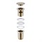 ABBER Донный клапан  AF0010G с переливом, золото матовое AF0010G - фото 197549 ABBER Донный клапан  AF0010G с переливом, золото матовое AF0010G - фото 197549