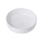 ABBER Раковина накладная  Bequem AC2100 белая, диаметр 46 см AC2100