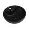 ABBER Раковина накладная  Bequem AC2101MB черная матовая, диаметр 46 см AC2101MB