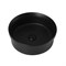 ABBER Раковина накладная  Bequem AC2103MB черная матовая, диаметр 40 см AC2103MB