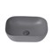 ABBER Раковина накладная  Rechteck AC2200MG серая матовая, ширина 46 AC2200MG
