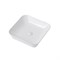 ABBER Раковина накладная  Rechteck AC2205 белая, ширина 43 AC2205