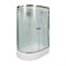 DETO Душевая кабина D272R, размер 120x80 см, профиль глянцевый хром, стекло матовое D272R