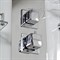 DETO Душевая кабина Z120 KERAVA с паром, размер 120x80 см, профиль глянцевый хром, стекло прозрачное Z120KERAVASTEAM