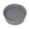 ABBER Раковина накладная  Bequem AC2103MG серая матовая, диаметр 40 см AC2103MG