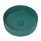 ABBER Раковина накладная  Bequem AC2108MBG темно-зеленая матовая, диаметр 36 см AC2108MBG