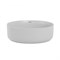 ABBER Раковина накладная  Bequem AC2108MLG светло-серая матовая, диаметр 36 см AC2108MLG