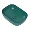 ABBER Раковина накладная  Rechteck AC2200MBG темно-зеленая матовая, ширина 46 AC2200MBG