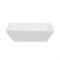 ABBER Раковина накладная  Rechteck AC2214 белая, ширина 42 AC2214