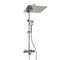 WASSERKRAFT Душевая система-стойка с термостатическим смесителем с изливом, хром A199.119.126.087.CH Thermo