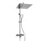 WASSERKRAFT Душевая система-стойка с термостатическим смесителем с изливом, хром A199.119.065.087.CH Thermo