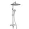 WASSERKRAFT Душевая система-стойка с термостатическим смесителем с изливом, хром A188.117.127.087.CH Thermo