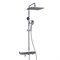 WASSERKRAFT Душевая система-стойка с термостатическим смесителем с изливом, белый / хром A113.118.101.CH Thermo