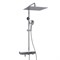 WASSERKRAFT Душевая система-стойка с термостатическим смесителем с изливом, белый / хром A113.119.101.CH Thermo