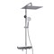 WASSERKRAFT Душевая система-стойка с термостатическим смесителем с изливом, белый / хром A113.119.127.CH Thermo