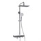WASSERKRAFT Душевая система-стойка с термостатическим смесителем с изливом, белый / хром A113.069.127.CH Thermo