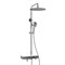 WASSERKRAFT Душевая система-стойка с термостатическим смесителем с изливом, белый / хром A113.116.101.CH Thermo