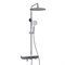 WASSERKRAFT Душевая система-стойка с термостатическим смесителем с изливом, белый / хром A113.116.127.CH Thermo