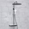 WASSERKRAFT Душевая система-стойка с термостатическим смесителем с изливом, белый / хром A113.117.155.CH Thermo