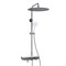 WASSERKRAFT Душевая система-стойка с термостатическим смесителем с изливом, белый / хром A113.117.155.CH Thermo