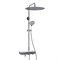 WASSERKRAFT Душевая система-стойка с термостатическим смесителем с изливом, белый / хром A113.117.058.CH Thermo