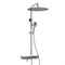 WASSERKRAFT Душевая система-стойка с термостатическим смесителем с изливом, белый / хром A113.117.101.CH Thermo