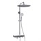 WASSERKRAFT Душевая система-стойка с термостатическим смесителем с изливом, белый / хром A113.117.127.CH Thermo