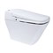 SensPa Tankless TCB-080SA+SQUARE CERAMIC Электронный унитаз-биде с ночной подсветкой, квадратный TCB-080SA+SQUARE CERAMIC