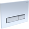 AQUATEK KDI-0000030 (009A-2) Панель смыва Slim Белая глянец (клавиша прямоугольная, хром) НОВИНКА KDI-0000030
