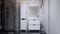 VELVEX Rigli Тумба напольная под раковину, ширина 60 см, цвет белый - фото 219015