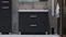 VELVEX Orlando Тумба напольная под раковину, ширина 100 см, цвет серый - фото 219030