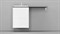 VELVEX Klaufs Тумба подвесная под раковину, ширина 55 см, цвет белый - фото 219536