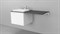 VELVEX Klaufs Тумба подвесная под раковину, ширина 55 см, цвет белый - фото 219548