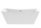AQUATEK Верса Ванна акриловая прямоугольная отдельностоящая 1780*800*630 в комплекте со сливом и ножками, цвет белый - фото 219592