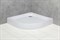 BELBAGNO Душевой поддон полукруглый, размер 95х95 см, высота 15 см, белый - фото 220798