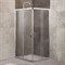 BELBAGNO Unique Душевой уголок квадратный, размер 75х75 см, двери раздвижные, стекло 5 мм - фото 221210