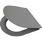BELBAGNO Colorato Сиденье дюропласт, soft close, металлическое крепление, серое матовое BB062SC-GR