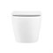 BELBAGNO Uno Унитаз подвесной безободковый c креплением и сиденьем дюропласт soft close, цвет белый BB3105CHR/SC