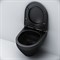 AM.PM C701700MBSC Spirit V2.0 подвесной унитаз FlashClean с сиденьем микролифт, черный матовый C701700MBSC