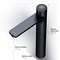 AM.PM F85A92522 X-Joy TouchReel смеситель д/умывальника, высокий, черный, шт. F85A92522