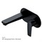AM.PM F90A72222 Gem, смеситель д/умывальника, монтируемый в стену, черный, шт. F90A72222