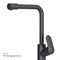 AM.PM F8005722 Like, смеситель для кухни с каналом для питьевой воды, L-излив, черный матовый, шт. F8005722