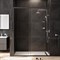 AM.PM W90G-150-1-195BT Gem Solo Дверь душевая 150х195, стекло прозрачное, профиль черный матовый W90G-150-1-195BT