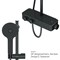 AM.PM F0750A422 Inspire V2.0, душевая система, набор: см-ль д/душа с термостатом, верхний душ d 250 мм, ру F0750A422