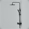 AM.PM F0750A522 Inspire V2.0, душевая система, набор: см-ль д/ванны/душа с термостатом, верхний душ d 250 F0750A522