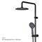 AM.PM F0790022 Gem,душ.система,набор:верхн.душ d220 мм, ручн.душ 1ф-ция d 110 мм, душ.штанга 1030-1460 мм, F0790022