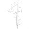 AM.PM F0790022 Gem,душ.система,набор:верхн.душ d220 мм, ручн.душ 1ф-ция d 110 мм, душ.штанга 1030-1460 мм, F0790022