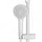 AM.PM F0190033 Gem душ.комплект: ручн.душ 1 ф-ция d 110 мм, штанга 700, шланг 1 750 мм, белый, шт. F0190033