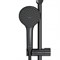 AM.PM F0190022 Gem душ.комплект: ручн.душ 1 ф-ция d 110 мм, штанга 700, шланг 1 750 мм, черный, шт. F0190022